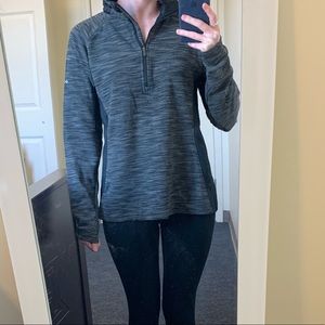 Grey Columbia Quarterzip